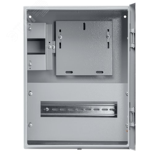 Корпус металлический ЩУ-1ф/1-0-12 IP66 (ЩУРН-1/12 IP66) (395х310х165)