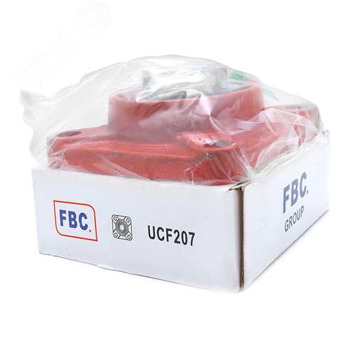 Подшипниковый узел UCF207 (UC207+F207) FBC (ГОСТ)