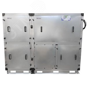 Установка вентиляционная приточно-вытяжная Node3-6000 (50 c) / RR, VEC (B500), E16.1 Vertical с черным пультом TS4b