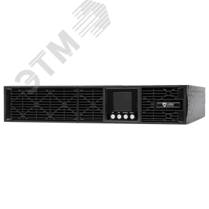 Источник бесперебойного питания Online, Rack/Tower2000 ВА/1800 Вт, USB/RS-232/SNMP Slot/EPO/RJ-11/RJ-45 (8 IEC С13) (12В /9Ач. х 4), 2U