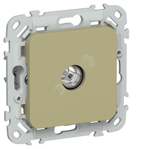 FLITE Розетка TV экранированная оконечная тип M РТВм-1-1-1-ФлО оливковый