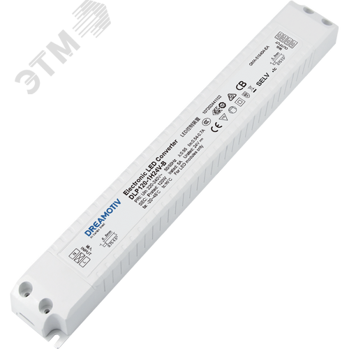 Драйвер LED CV 120Вт--24В-IP20 (EUCHIPS DLP120-1H24V) ГП