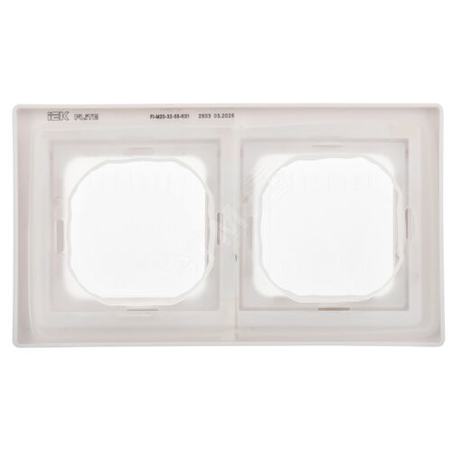 FLITE Рамка 2-местная IP55 Рпро-2-55-ФлБ белый