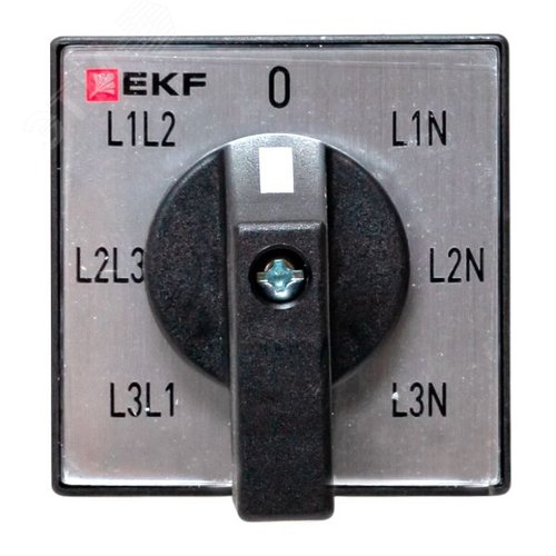 Переключатель кулачковый ПК-1-64 10А для вольтметра IP65