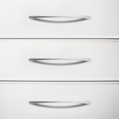 Ручка-скоба мебельная StahlBuro A204-128 2шт., SC матовый хром