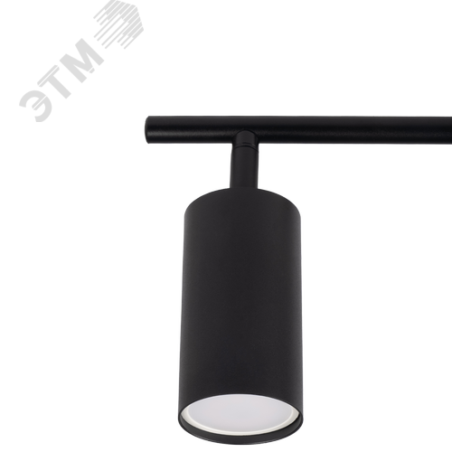 Светильник декоративный ДПО 0504 4xGU10 черный 230V IP20 JazzWay