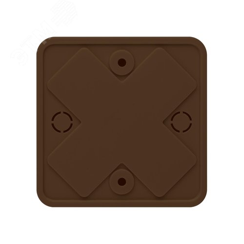 Коробка распаячная КР 75х75х20 ОП бук IP40 инд. штрихкод TDM
