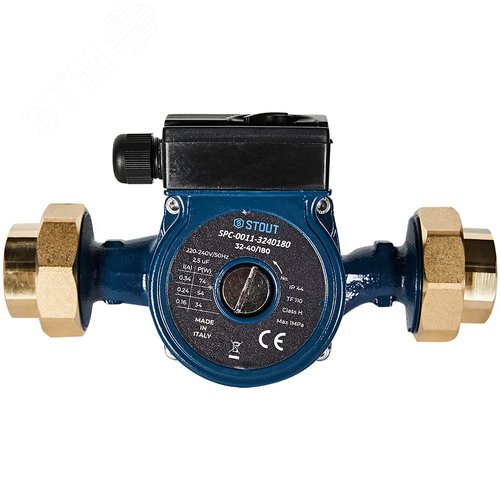 Циркуляционный насос 32-40/180 с латунными гайками G2 x Rp 1 1/4