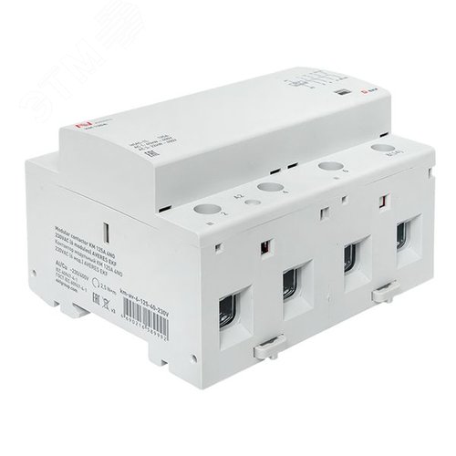 Контактор модульный КМ 125А 4NO 230VAC (6 мод.) AVERES