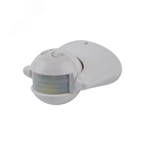 Датчик движения ИК 12 м 10 секунд - 7 минут IP44 белый USN-R22 1200W/180R WHITE