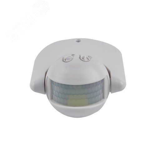Датчик движения ИК 12 м 10 секунд - 7 минут IP44 белый USN-R22 1200W/180R WHITE