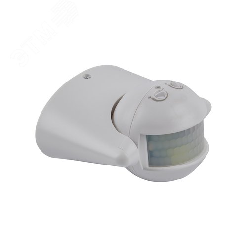 Датчик движения ИК 12 м 10 секунд - 7 минут IP44 белый USN-R22 1200W/180R WHITE