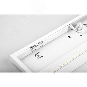 Панель светодиодная ДВО-36w 595х595х19 4000K 3 100Лм призма IP40 LED