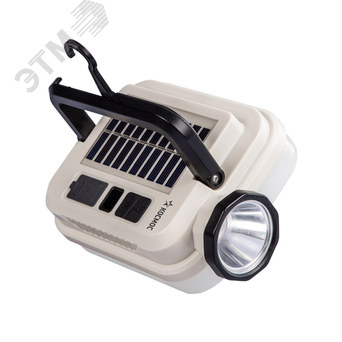 Фонарь кемпинговый аккумуляторный 5Вт Laser Led/59 SMDLed/ Li-ion 18650 2x1200mAh/ABS пластик