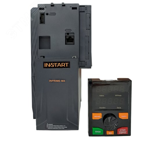 Преобразователь частоты INPRIME MX-G5.5/P7.5-4B (G:5.5кВт/P:7,5квт)(G:13А/P:17A) 3~400В торм.модуль STO ModbusRTU(опц.: Profinet, Profibus, Ethercat, Modbus TCP/IP, CANopen)
