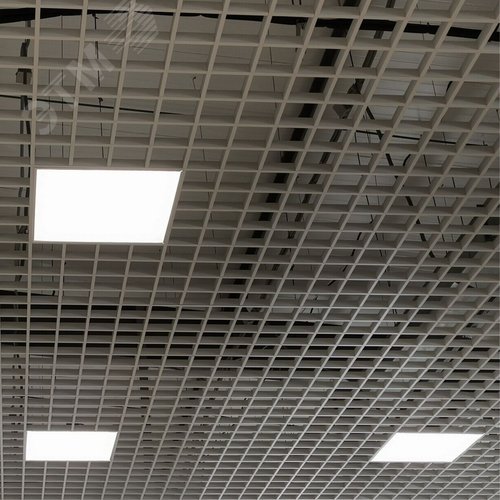 Светильник светодиодный грильято 40 Вт 6500К в комплекте с источником питания ULP-6060 40W/6500K IP40 GRILYATO OPAL WHITE