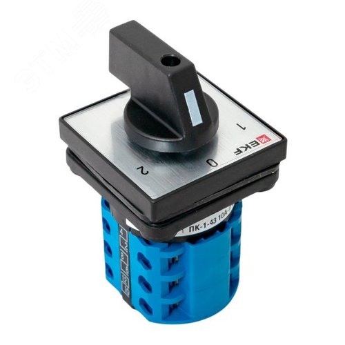 Переключатель кулачковый ПК-1-43 10А 3P 1-0-2 IP65 PROxima
