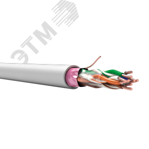 TechnoLAN F/UTP Cat 5e PVC 4х2х0.52 ТУ 3574-019-53930360-2014 серый