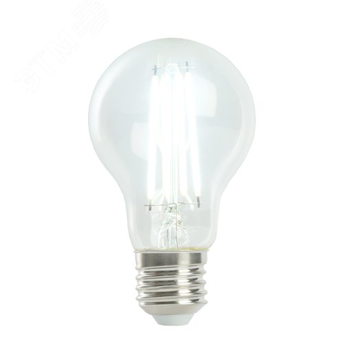 Лампа светодиодная LED 8вт Е27 белый FILAMENT .PRO