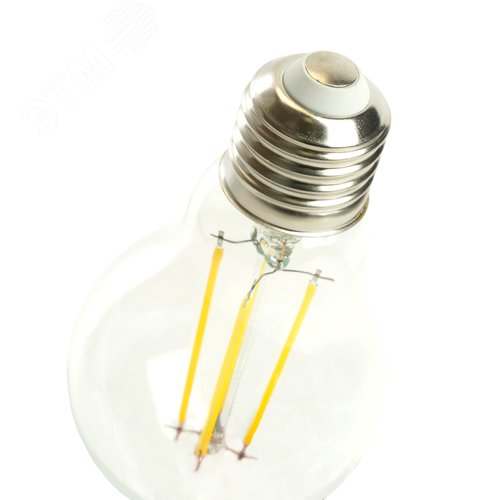 Лампа светодиодная LED 8вт Е27 белый FILAMENT .PRO
