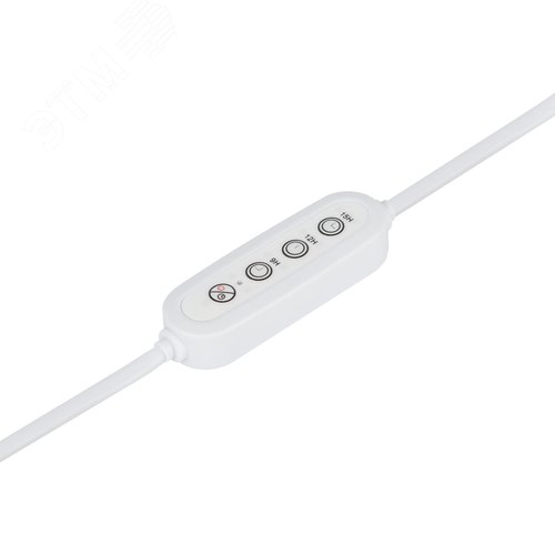 Разветвитель сетевой для линейных светильников 4х IEC C7 2pin+timer на 4 точки с таймером 9 12 15H 2м