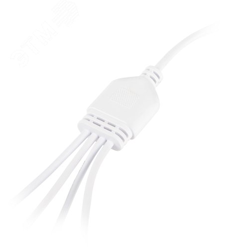 Разветвитель сетевой для линейных светильников 4х IEC C7 2pin+timer на 4 точки с таймером 9 12 15H 2м