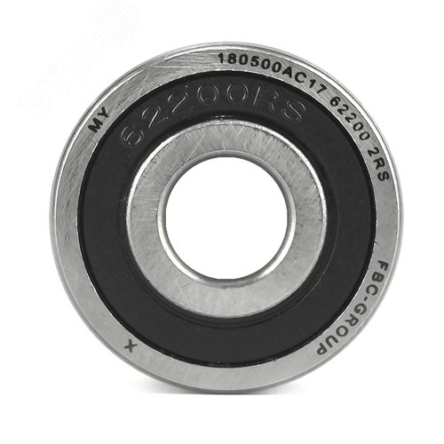 Подшипник 180500 АС17 (62200 2RS)