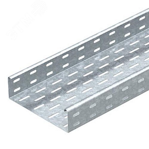 Кабельный листовой лоток перфорированный 60x50x3000 мм (MKS 605 FS)