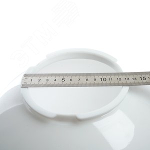 Светильник НТУ-01-100-350 Шар d=350мм молочный Е27 на трубу IP44