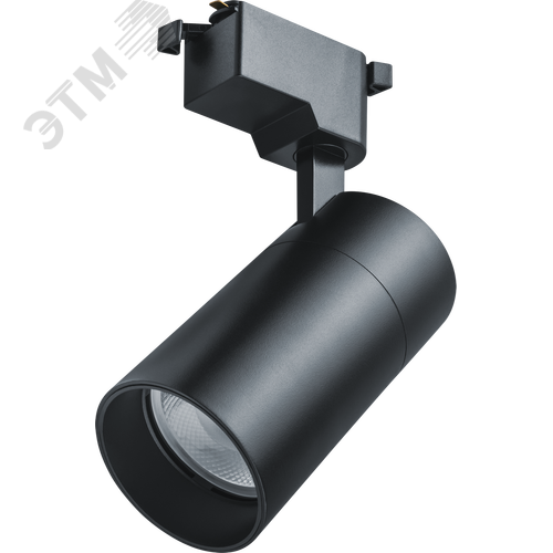 Светильник трековый светодиодный на шинопровод NLT-T1-1L-25W-840-BL-LED однофазный черный 25 Вт 4000К