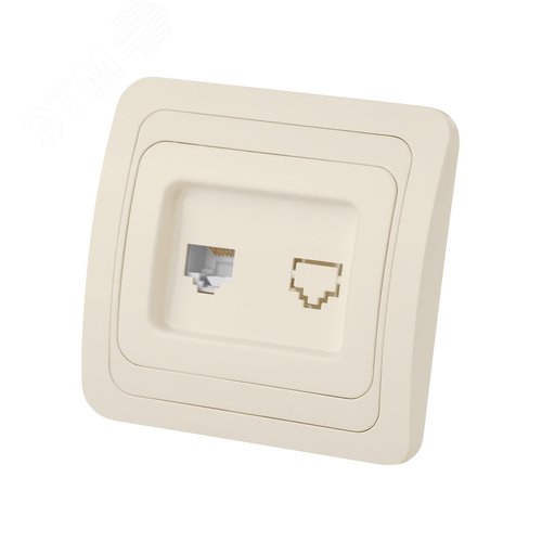 Розетка компьютерная RJ-45 сл. кость Валдай TDM