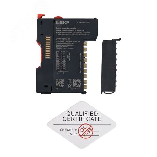 Модуль расширения дискретных сигналов GL200-DO16 токоподающий D-CARD