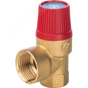Клапан предохранительный 3/4x1/2' для систем отоплния 3 бар