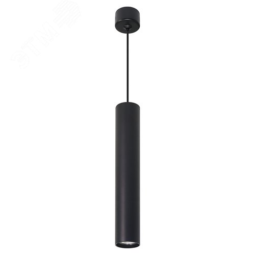 Светильник ДСО 35W GU10 MR11 без лампы на подвесе черный ML1039
