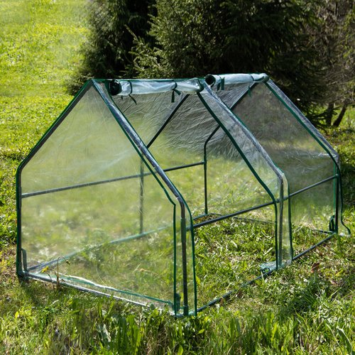 Теплица GREEN APPLE GA-House-medium со светильником в комплекте 1800х900х900 мм 2 отсека
