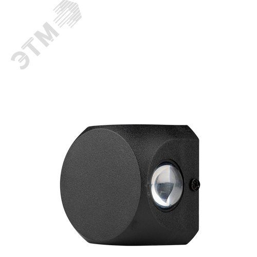 Светильник архитектурный фасадный светодиодный PWL-07565/80D 2x2w 4000K BL IP54 черный
