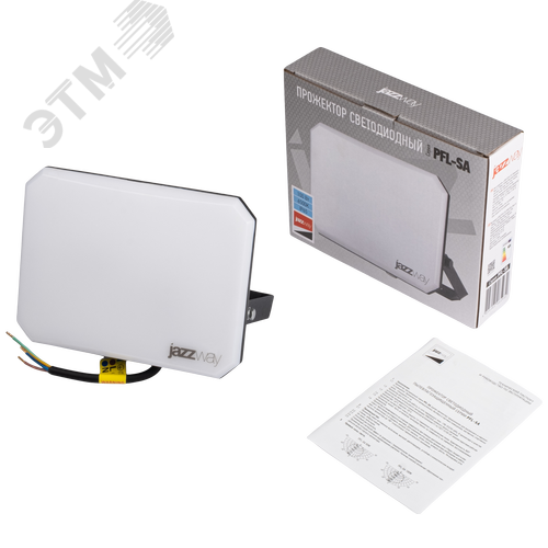 Прожектор светодиодный ДО-100w холодный OPAL 6500K 9000Лм IP65 JazzWay