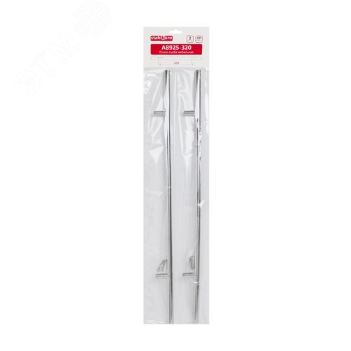 Ручка-скоба мебельная StahlBuro A8925-320 2шт., CP хром