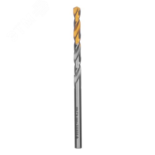Сверло спиральное по металлу 4,2 x 75мм, Р6М5, Golden Tip