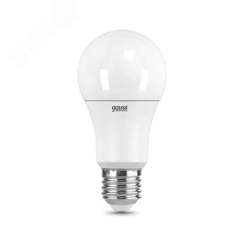 Лампа светодиодная LED 12 Вт 1170 лм 6500К А60 груша холодный E27 AC 220В Elementary