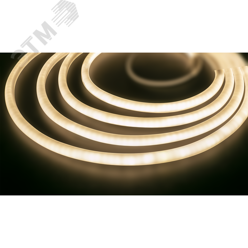 Лента светодиодная 14.4Вт/м 24В 3000К IP68 120LED/м NLS-2835 5м