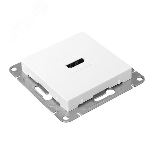 Эпика Механизм розетки HDMI белый EKF