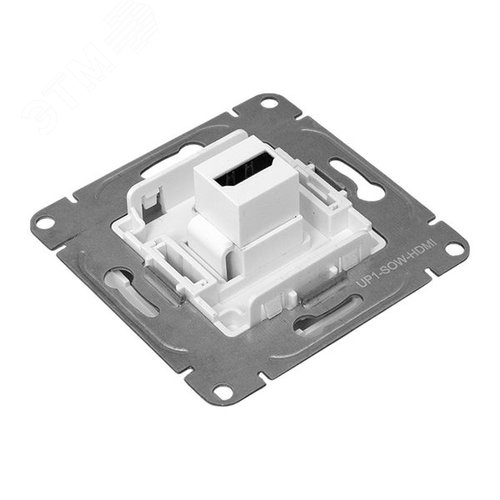 Эпика Механизм розетки HDMI белый EKF