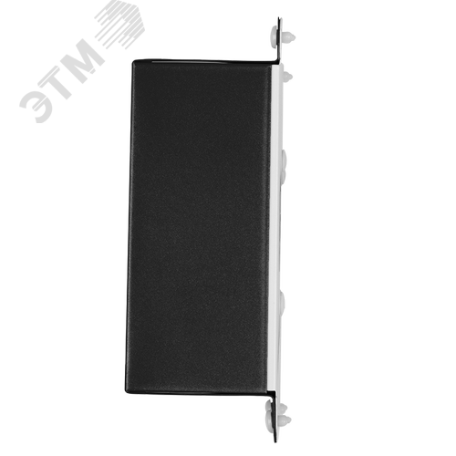 Светильник светодиодный ДВО 089/G OPAL 9W 4000K черный IP40 780Лм Грильято 100х100 мм Домино