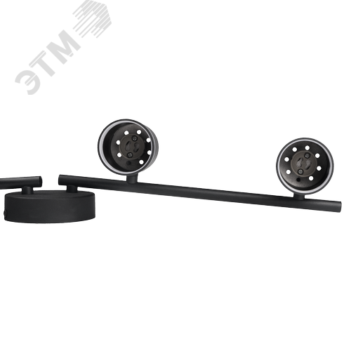 Светильник декоративный ДПО 0204 4xGU10 черный 230V IP20 JazzWay