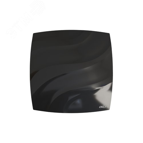 Вентилятор накладной WAVE D100 обр.клапан Black classic