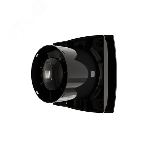 Вентилятор накладной WAVE D100 обр.клапан Black classic