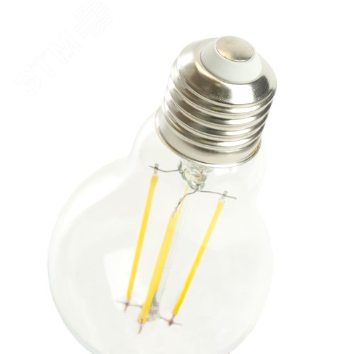 Лампа светодиодная LED 8вт Е27 теплый FILAMENT .PRO