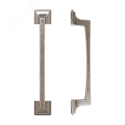Ручка-скоба мебельная StahlBuro C2526-128 2шт., AS состаренное серебро