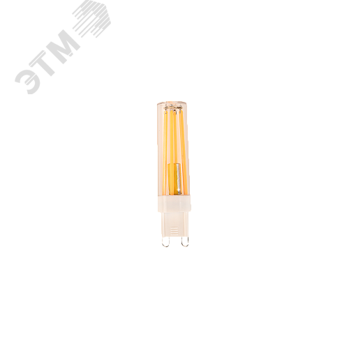 Лампа светодиодная филаментная LED G9 PRO 8w 2700K теплый 700Lm 230V